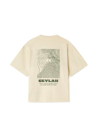t-shirt talalla - beige