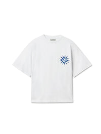 t-shirt wave chaser - blanc