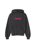 sweat à capuche sunride studios noir vintage avant