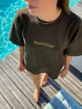 tshirt sunride studios chocolat vu de face